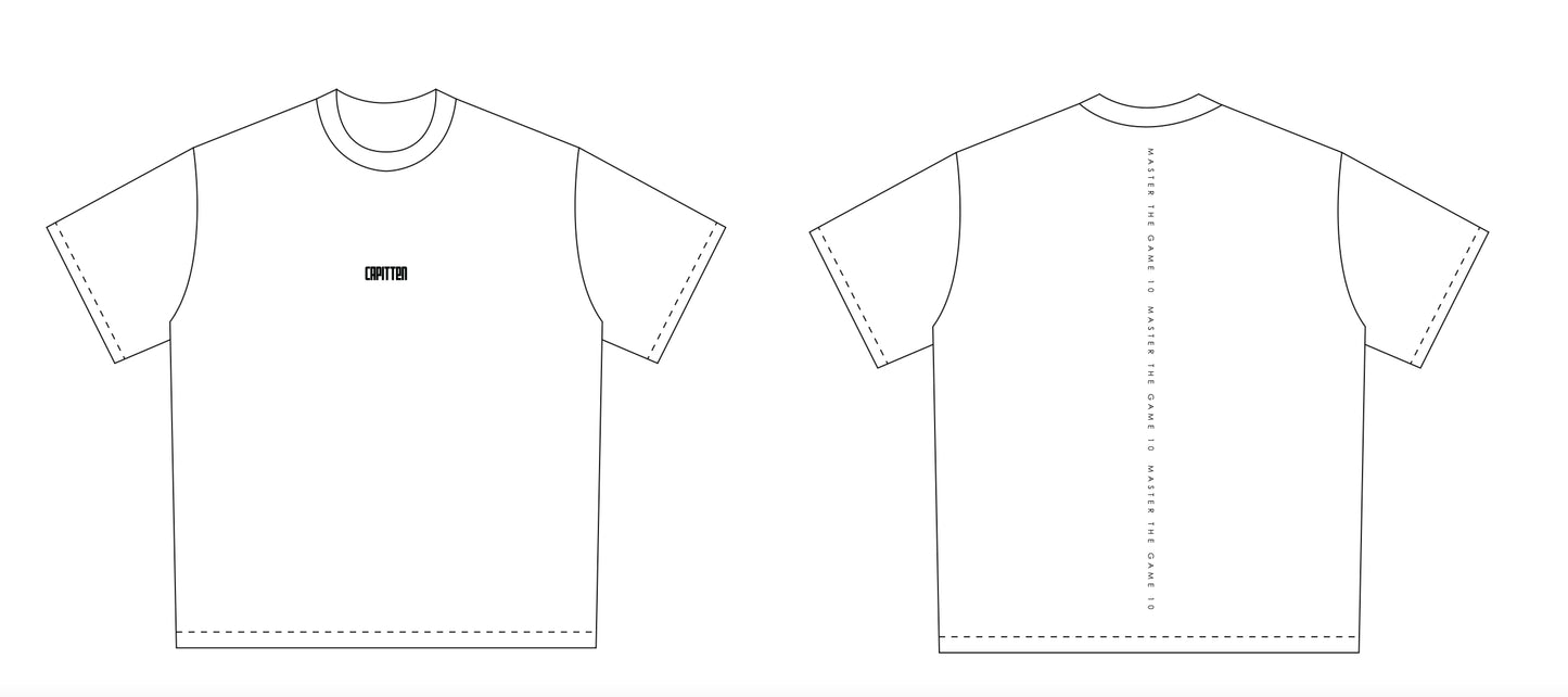 山田大記氏×Capitten   オリジナル限定Tシャツ WHITE