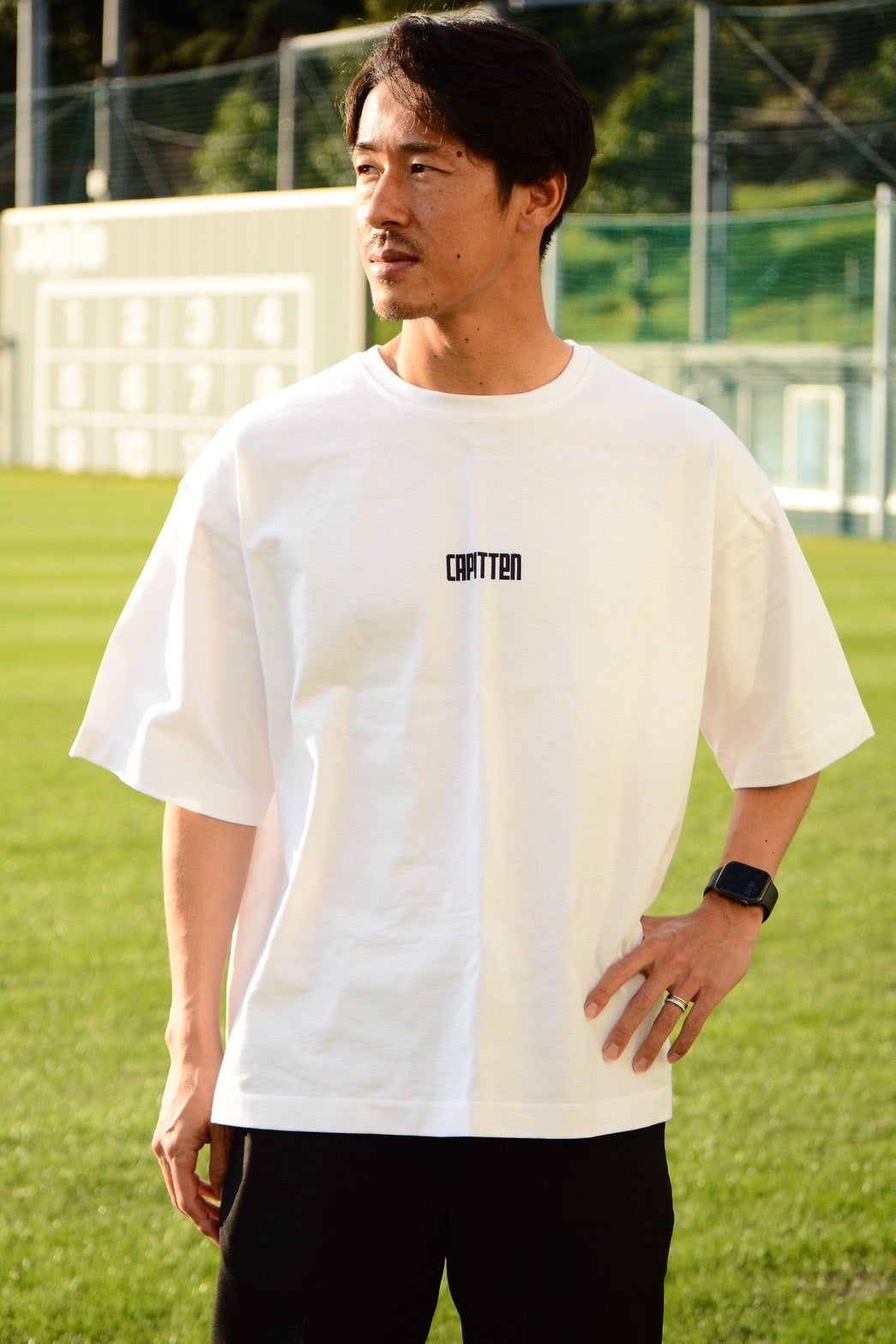 山田大記氏×Capitten   オリジナル限定Tシャツ WHITE