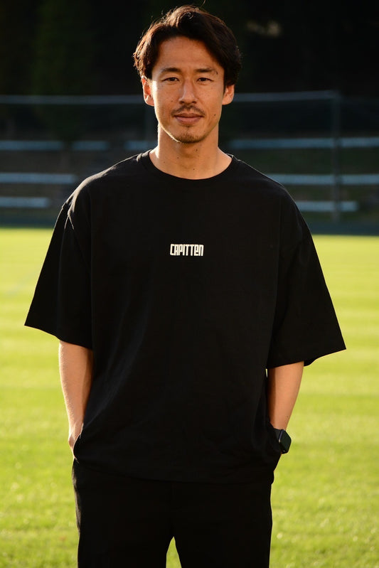 山田大記氏×Capitten   オリジナル限定Tシャツ BLACK